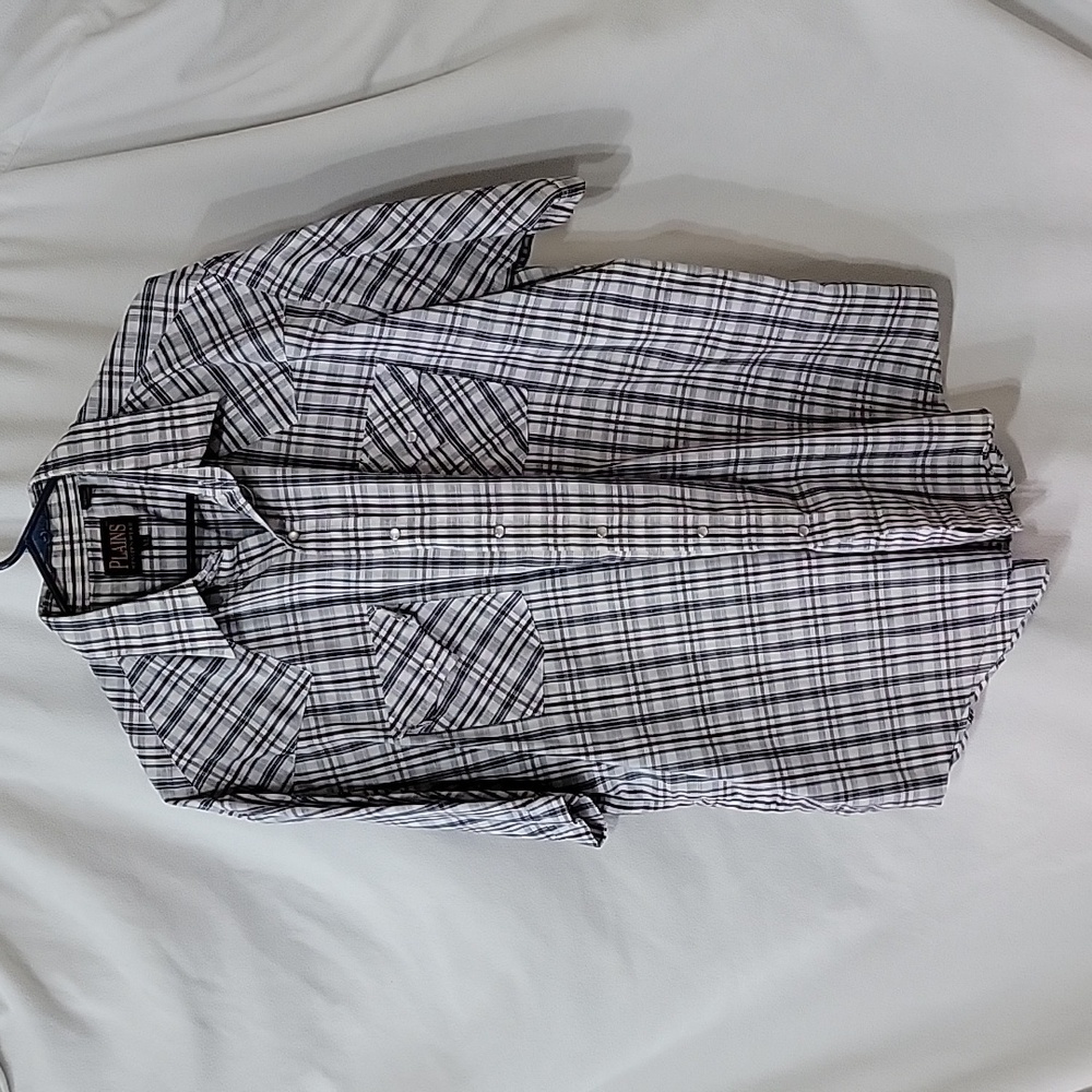 Vintage Western Pearl Snap Short Sleeve